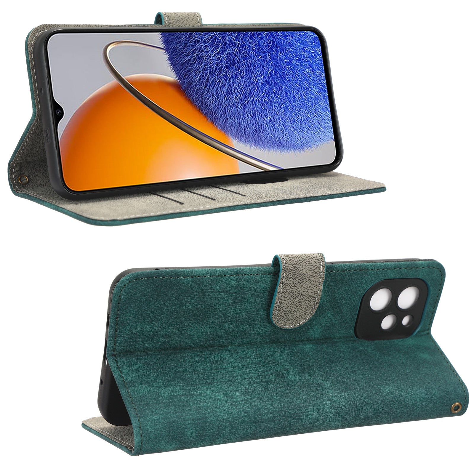 RFID Blocking Magnetic Phone Case For Huawei nova Y61 4G Enjoy 50z 4G Anti-scratch PU Leather Phone Wallet Cover with Stand RFID Blocking Magnetic Phone Case For Huawei nova Y61 4G Enjoy 50z 4G Anti-scratch PU Leather Phone Wallet Cover with Stand